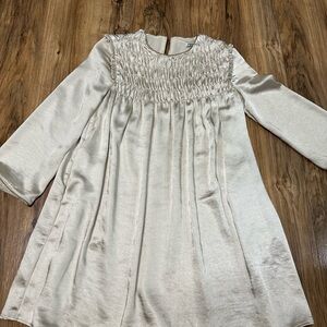 Zara Cream Formal Kids Dress